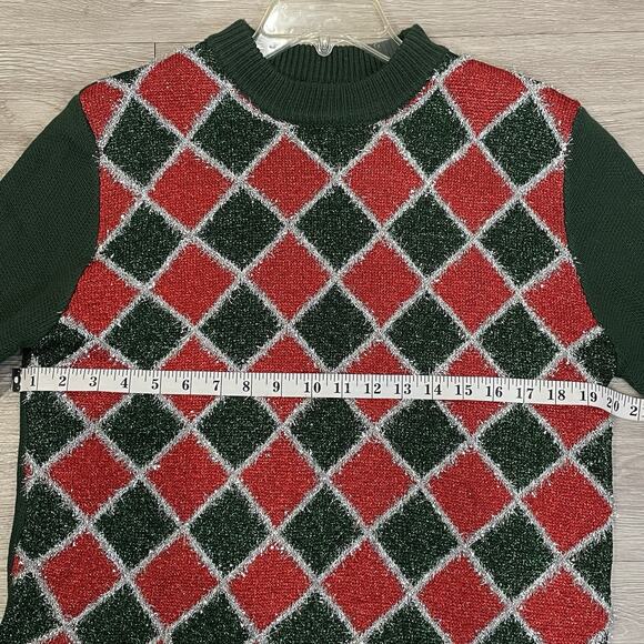 You Look Ugly Today Mens Sweater Size S Ugly Christmas Holiday Party Festival - Picture 4 of 7